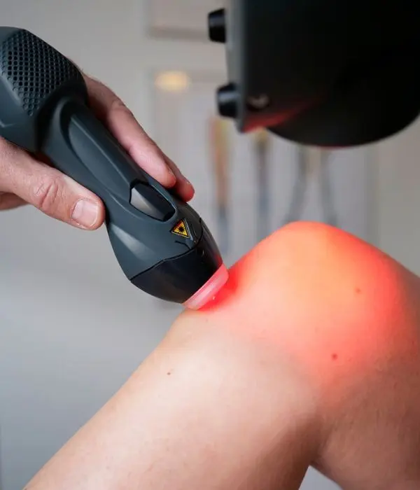 Laser behandling - ASA behandling af knæ
